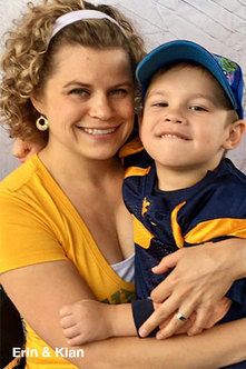 Erin Youngdahl and son