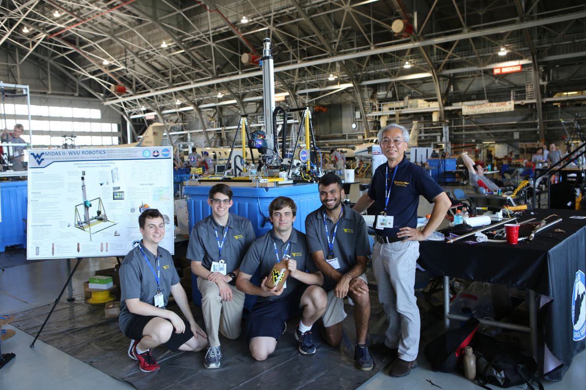 WVU engineering students compete at Mars Ice Challenge
