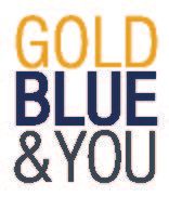 Gold, Blue & You Logo