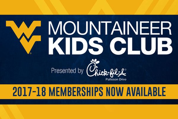Mountaineer Kids Club membership graphic - Mountaineer Kids Club 2017-18 membership now available