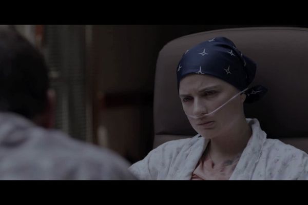 Madelyn Dundon starring as Grace, a teenager with cancer 