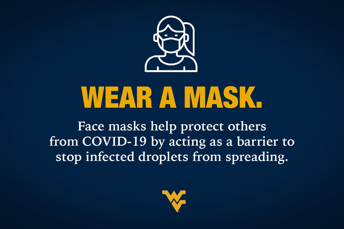 WEAR A MASK info graphic