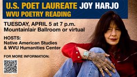 flyer for poetry reading
