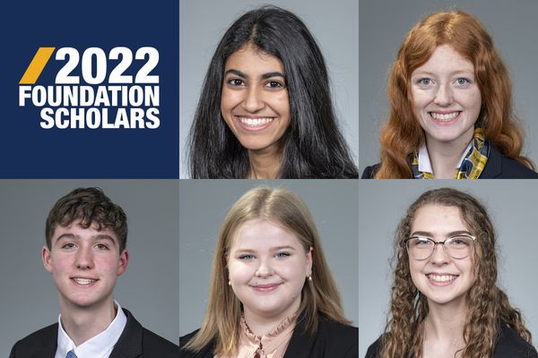 Five Foundation Scholars 2022