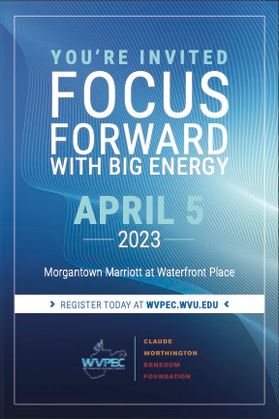 A blue illustration explains the details of the forward focus conference