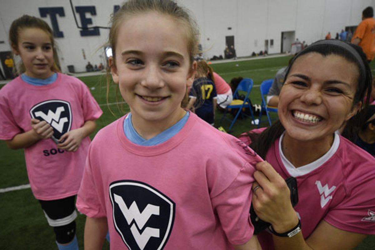 WVU women's soccer hosts annual four-versus-four event