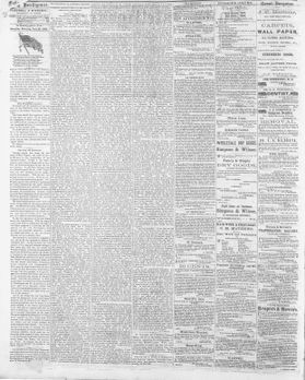 Page from the Daily Intelligencer, Saturday Morning, June 20, 1863.
