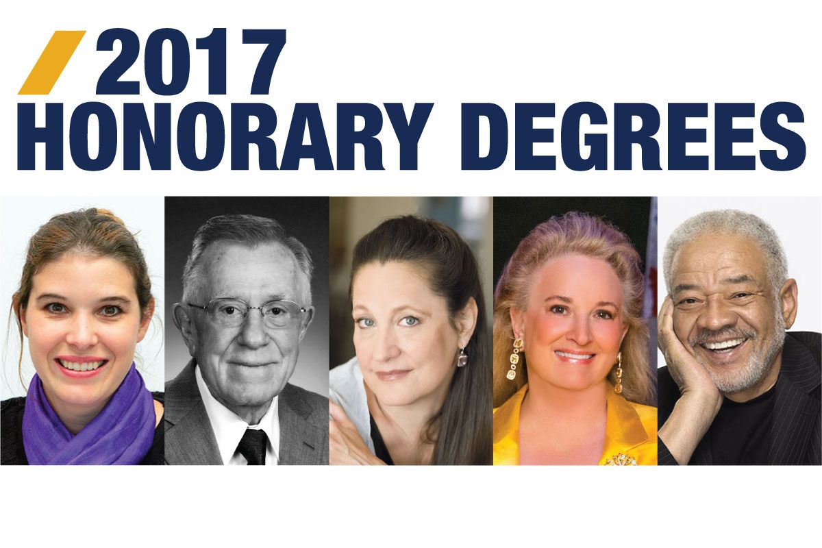 2017 Honorary Degree recipients