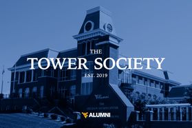 graphic of WVU Alumni Tower Society