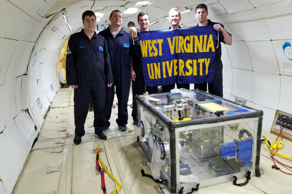 WVU engineering students conduct research in microgravity conditions | WVU  Today | West Virginia University