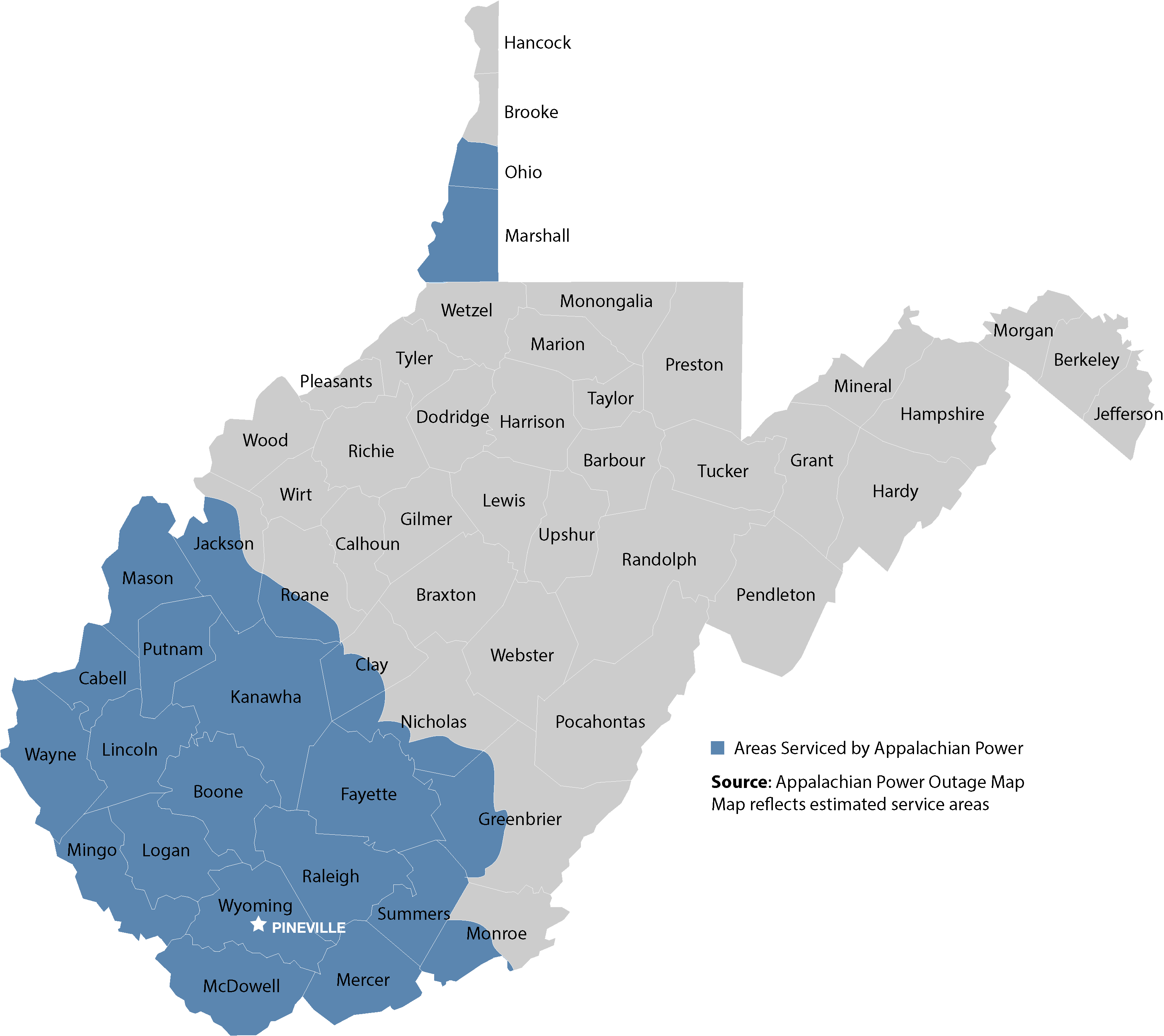 29-aep-power-outage-map-wv-maps-online-for-you