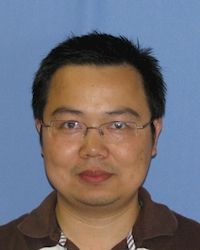 portrait shot of Asian man in glasses