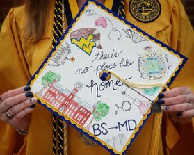 decorated mortarboard