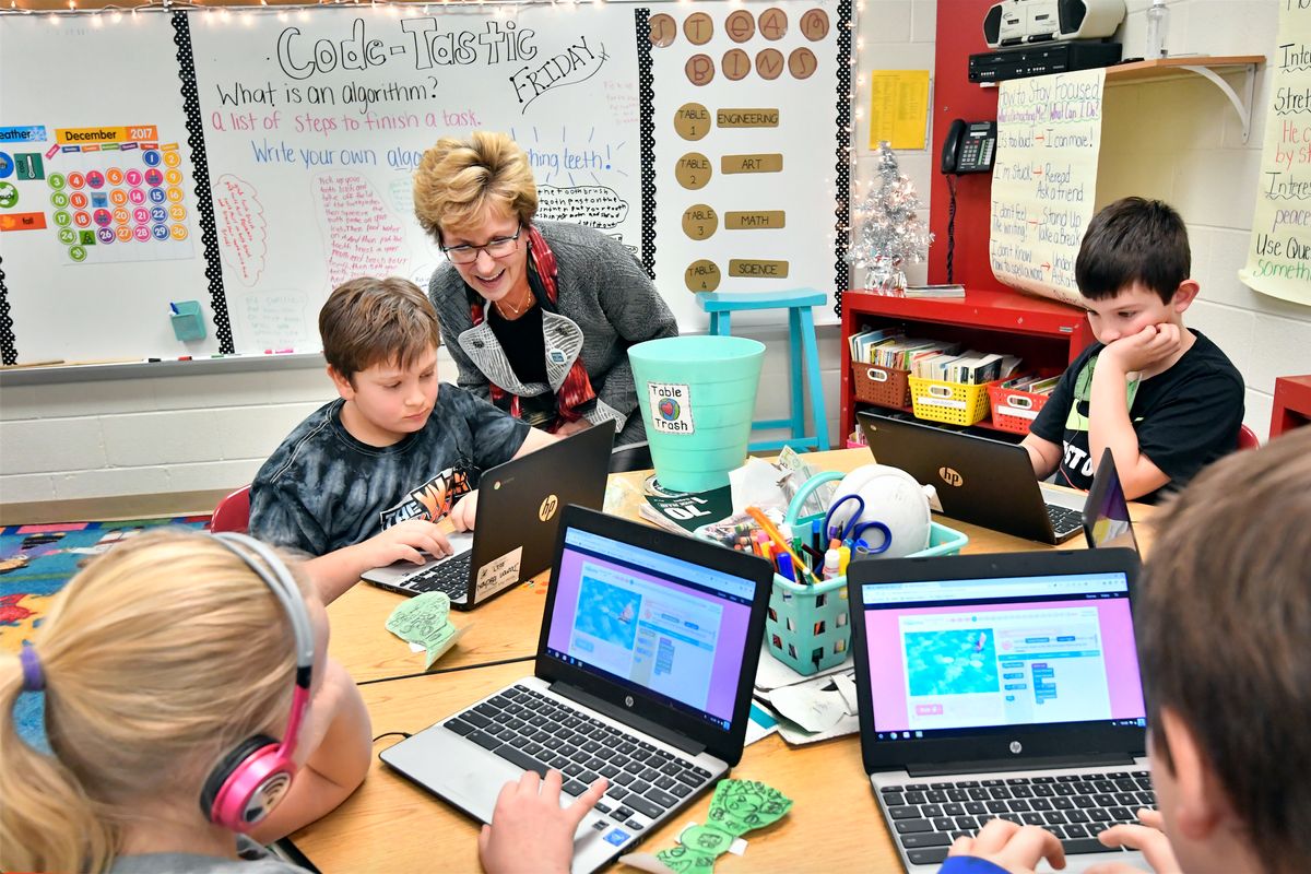 Day of Code at Mylan Park Elementary
