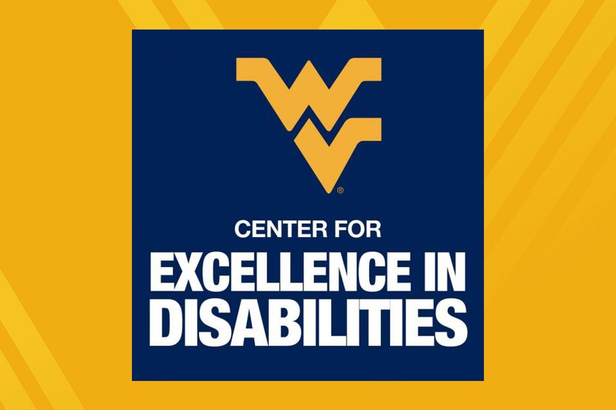 graphic art for the WVU Center for Excellence in Disabilities